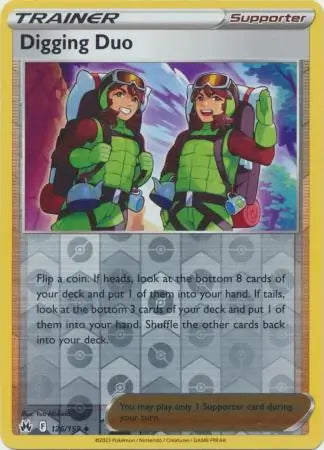 Crown Zenith Digging Duo #126/159 reverse holo